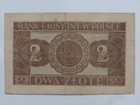 Wwii 1941 Poland Emissions Bank 2 Zlote Pick  100 Vg fine Must See  