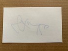 Paul Stankowski Signed Index Card Pga Golfer