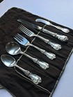 Antique Reed   Barton Burgundy  Luxury  Sterling Silver  6 Pc Place Setting  New