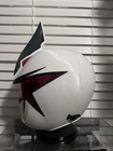 Wearable Power Rangers White Dino Thunder Ranger Helmet With Stand