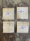 48 Vtg Nos Deadstock Hallmark Christmas Gift Seals Gummed Labels Diecut Candle