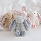 Bonnie Rabbit Floral Ears Plush Toys Rabbit Stuffed Dolls Kawaii New