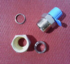 Ssp Grip   1 2 Tube Od X 1 4 Npt Male Pipe Straight Connector 316 Stainless Steel