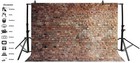 5x3ft Red Brick Wall Backdrop Vintage Old Stone Brick Photography Background