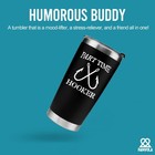 Part Time Hooker Fisherman Vacuum Insulated Tumbler Travel Mug 20oz Black