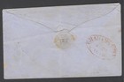 Sg 6a Cape Of Good Hope 1855-63  4d Blue  Fine Used On Envelope  2  Margins
