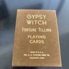 Vintage 1940s Gypsy Witch Fortune Telling Playing Cards Us Card Company Complete