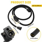 Boat Motor Universal Fuel Line Assembly 3 8   Hose Marine Outboard Primer Bulb
