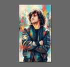 Custom Pop Art Portrait From Your Photo Oil Painting Style Canvas Wall Art Gift