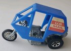 Rrrumblers Rip Code Chopper Mail Delivery Trike Hot Wheels Motorcycle