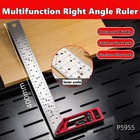 Stainless Steel Right Angle Ruler L-shaped Drawing Tool High-precision Measuring