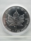 2020 W Mint Mark  5 9999 Fine Silver Maple Leaf With Box And Coa