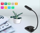 Book Light Rechargeable Clip On Reading Light Dimmable Brightness Reading Lig   