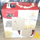 2019 West Bend Stir Crazy 6 Qt Stirring Popcorn Machine W  Serving Bowl 82505