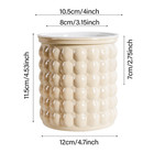 1pc Mini Self Watering Flower Pot Transparent Plastic Hydroponic Vase - New
