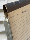 Antique Vintage 1800s Library Checkout Classification Folder - Ledger Book