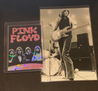 Pink Floyd Custom Holofoil Prizm Trading Card   Photo Lot