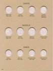 H e  Harris 2700 Coin Folder 20th Century Types  Album   Book