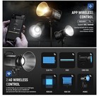 Neewer Cb60 B 80w Bi-color Led Video Studio Light Black