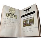 Scrapbook Of Vintage Wine Bottle Labels With Notes 1978-80