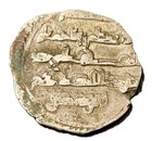 Early Islamic Provincial Silver Fractional Dirham Coin  8th   9th C  Central Asia