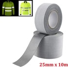 Safety Silver Reflective Fabric Tape Diy For Clohting Sew On