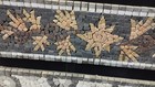 Handmade Marble Mosaic Rug Victorian Floral Floor Tile Baroque Stone Inlay