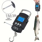 Lightweight Lcd Digital Hanging Scale  Portable For Fishing   Luggage Weighing