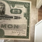 The United Corporation Common Stock Certificate 20 Shares Issued Feb 16 1937