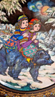 Villeroy   Boch Magical Tales From Old Russia Plate Tsar Bear