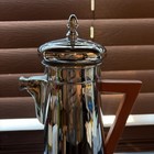 Vintage 1930s Art Deco Forman Bros Chrome Cocktail Shaker Orange Catalin Handle