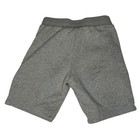 Adidas Shorts Kids Medium Grey Heather Trefoil Fleece Zipper Pockets H32342