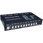 American Bass Abv-7b 7-band Parametric Equalizer Pre-amp Half-din Car Audio Eq