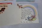 Vintage 1930s 1940s Greeting Cards Lot 8 Mother Birthday Easter Hallmark Rust