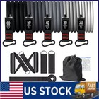 11 Pcs Resistance Band Set Yoga Pilates Abs Fitness Workout Exercise Tube Bands