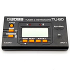 Boss Tu-80 Tuner   Metronome Digital Chromatic Automatic Device For Guitar Bass