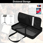 Sheet Music Stand Carrying Case For Music Sheet Clip And Tripod Nylon Storage Ba