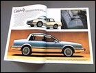 1982 Chevrolet Line Vintage Car Sales Brochure Catalog - Caprice Camaro Malibu