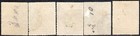 Brazil 1889 Newspaper Stamp Sc    P 1  P 3 And P 5 7 Used