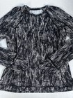 Lululemon It   s Rulu Run Long Sleeve Size 8 Lino Slide Alpine Wht Blk