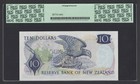 New Zealand 10 Dollars Nd 1968-75  P166bs  specimen  Uncirculated Grade 66