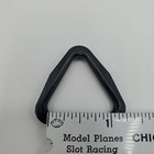 Fastex Dee Ring D-ring 1  1 Inch Inside Triangle Black Plastic Buckle Strap Nos