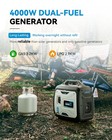 4000 Watt Dual Fuel Inverter Generator  Rv Ready Super Quiet Propane Generator