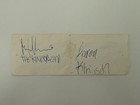 Authentic Original 2003 Transplants Concert Ticket     Travis Barker Autograph
