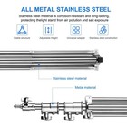 Stainless Steel Heavy Duty Photography Light Stand 9 2ft 2 8m Air Cushioned S   