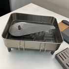 Simple Human Steel Frame Dishrack Compact Color  Brushed