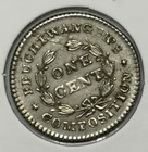 1837 1c Feuchtwanger Token    Rare This Nice    Btm35892
