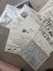 Vintage Tandy Leather Making Supplies Tools Patterns Leather Pieces Mixed Lot