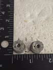 Original Ww2 German Shoulder Board Button Subdued Screw Backed Pair 3040