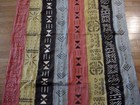 Vintage Handmade African Art Mud Cloth   Fabric Mali  e Tapestry-free Shipping